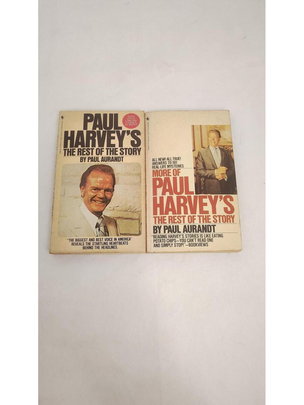 Paul Harvey The Rest of the Story + More of Paul Harvey Set 2 PB Books